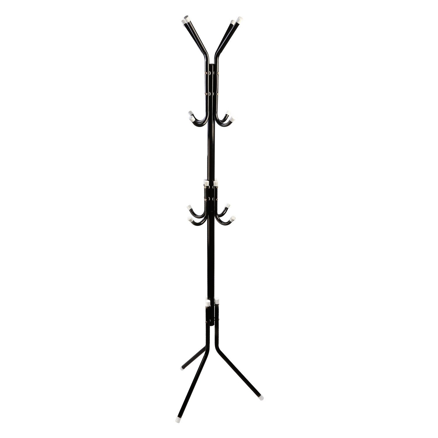 Black-White Options -- 1Pc Standing Coat Hat Rack Organizer - Image 3