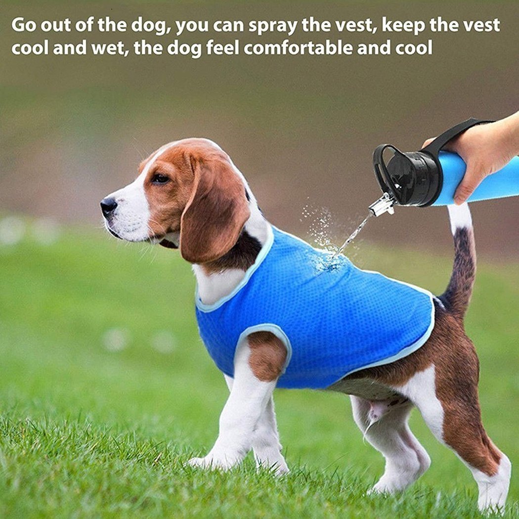 Dog Summer Cooling Vest, Pet Cooling Clothes Dog Cat Cooling Vest, Summer Heat Relief Vest Pet Dog Clothes Summer Clothes For Dogs Dog Cooling Vest - Image 7