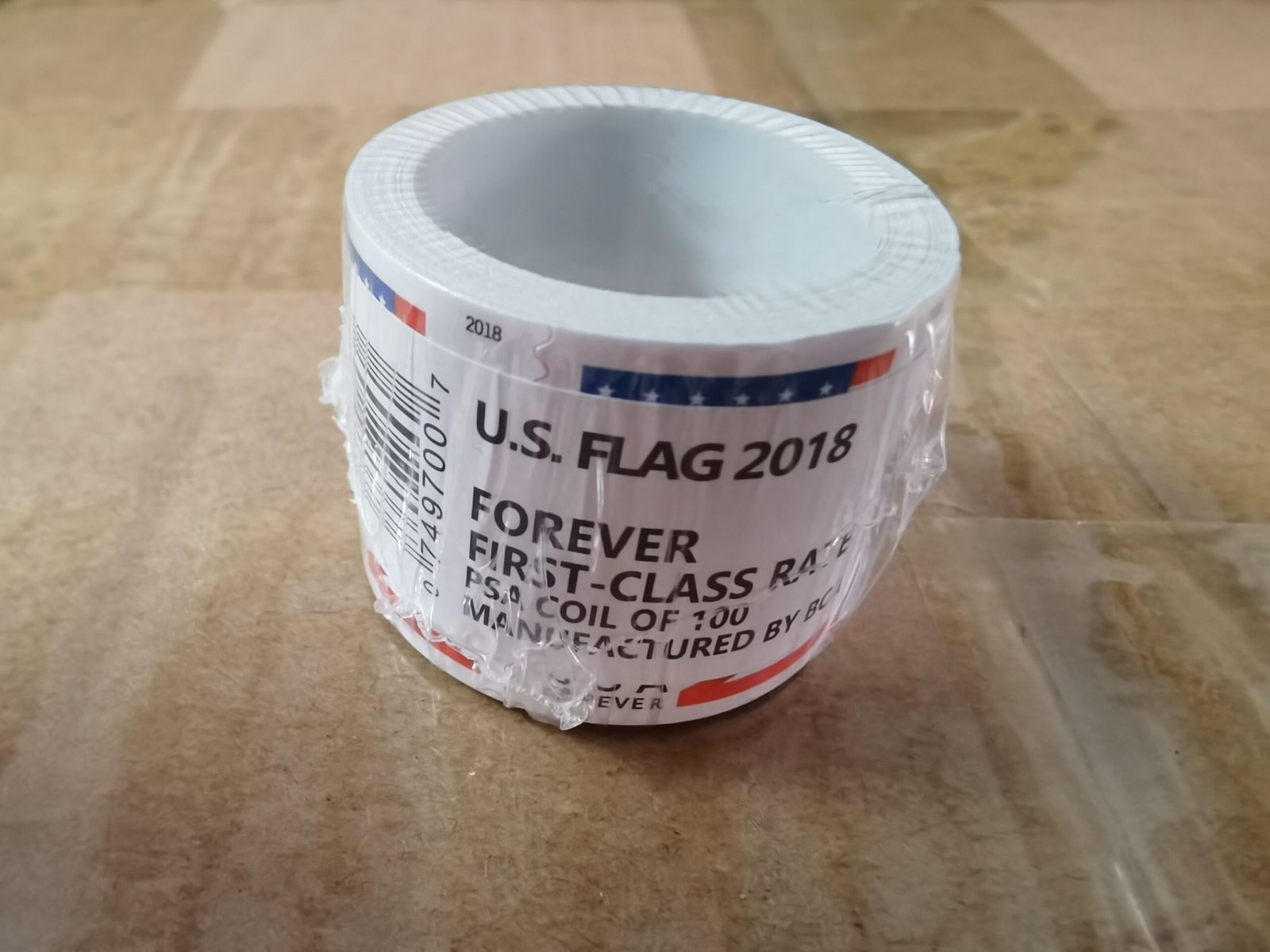First-Class Rate 2018 U.S. FLAG STAMPS 1 ROLLS FREE SHIPPING - Image 4