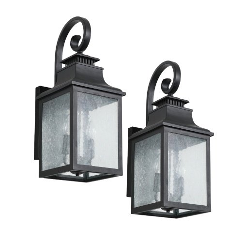 Large Outdoor Glass Wall Light Supports Many Types Of Bulbs -2 Packs Unavailable Platforms- Temu - Image 6