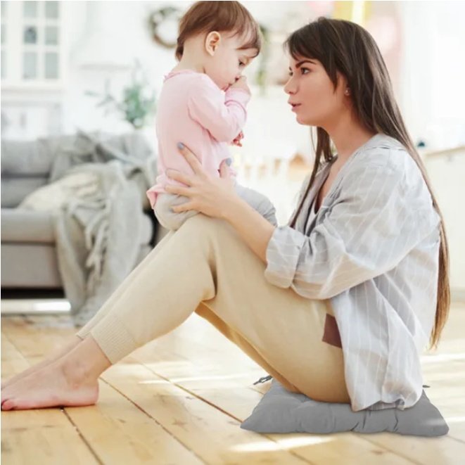 4Pcs Chair Cushion Pads Pillow Soft Tie On Square Sitting Mats - Image 4