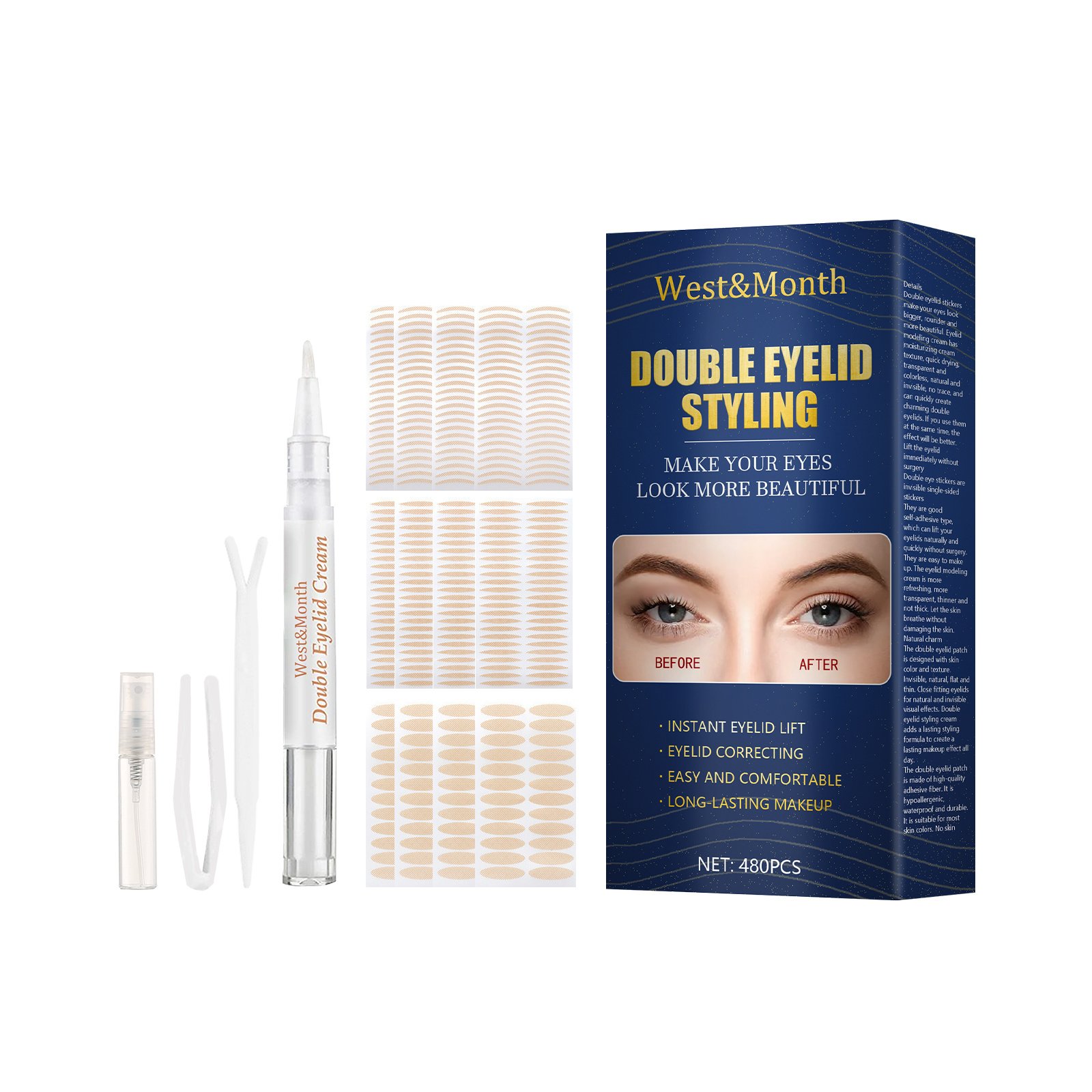 Double Eyelid Patches for Natural Look - Image 7