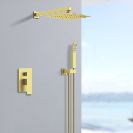 Shower System Shower Mixer Combo Set Wall-mounted - Image 3