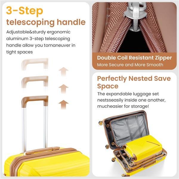 Durable Family Luggage Set - Image 3
