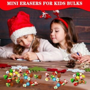 150 Pieces Of Children's Christmas Mini Erasers, Cute Little Animal Erasers-Ban On Selling On Amazon