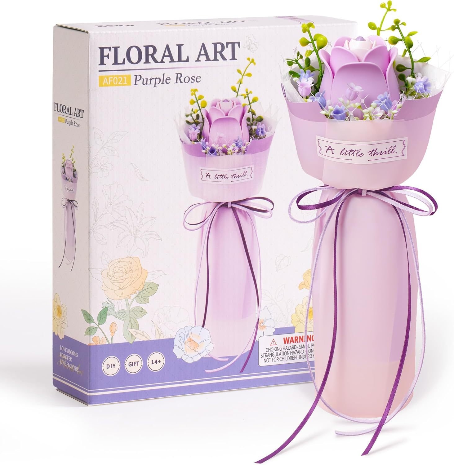 Romantic 3D Flower Puzzle Kit - Image 2