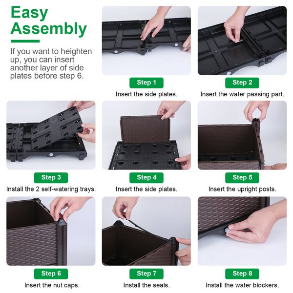 Elevated Garden Flowerpot For Outdoor Plants - Image 4