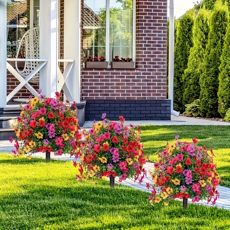 2 Pieces Pack, Bionic Flowers, Ground Insert - Image 4