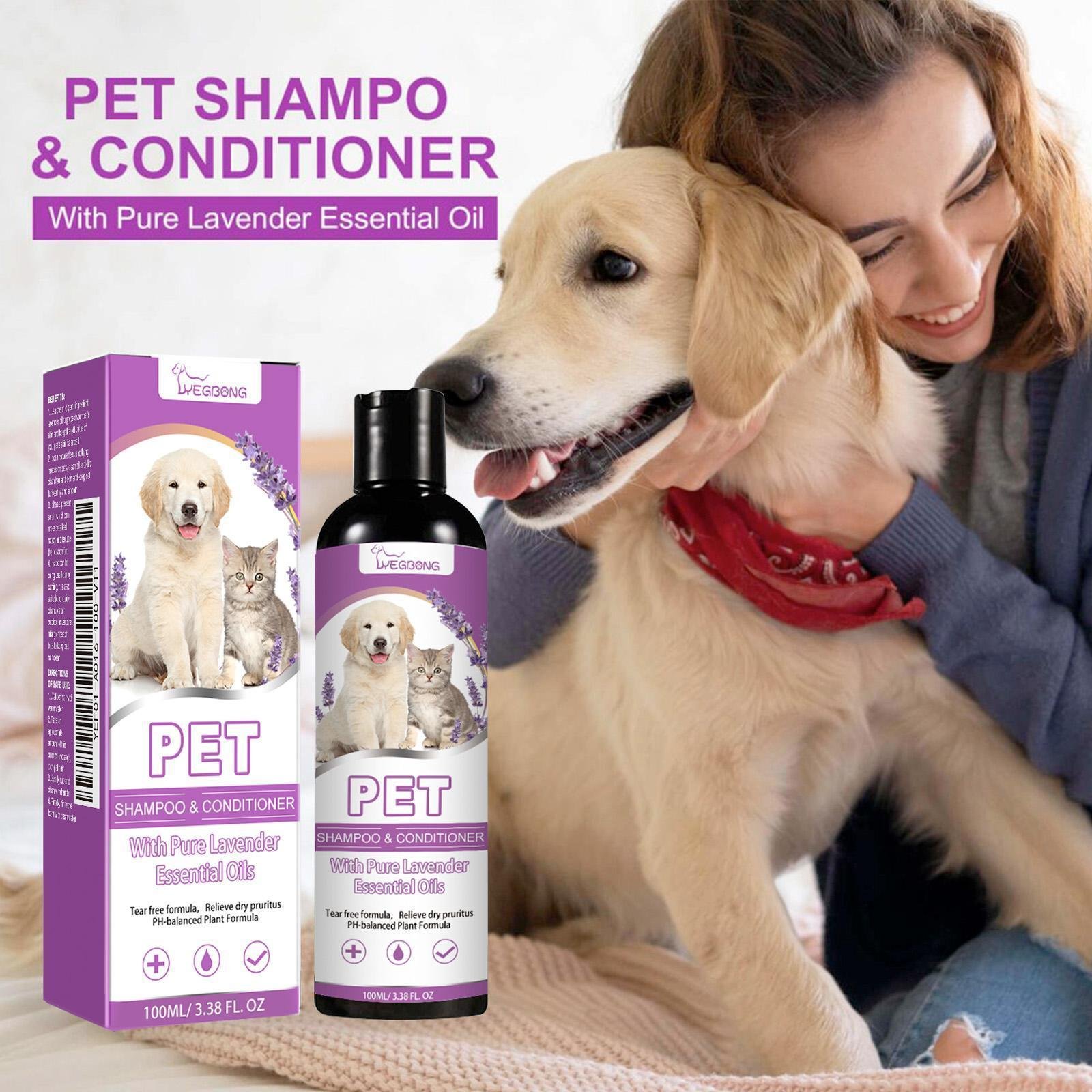 Yegebang Pet Shampoo And Shower Gel Relieves Itchy Skin And Leaves Hair Smooth And Untangled - Image 9