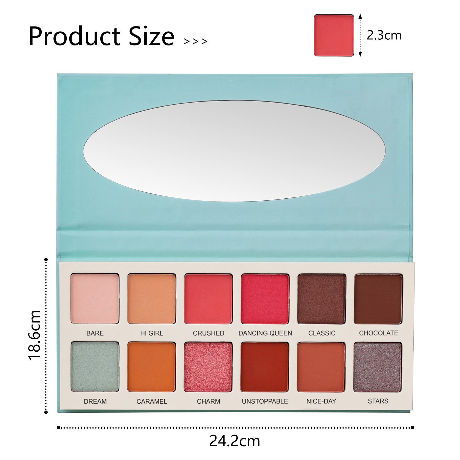 Las Chicas Multicolor Eyeshadow Palette - Image 6