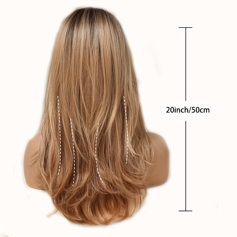 Elegant Heat Resistant Ombre Wig - Image 2