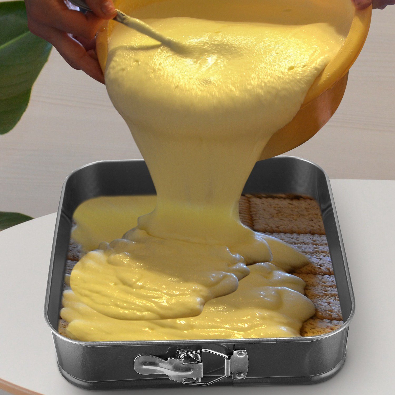 3Pcs Per Set Non-stick Springform Cake Pan Leakproof 9in 10in 11in Bakeware Pan With Removable Bottom - Image 10