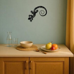 Unique Gecko Wall Art,Hanging Decoration Designed For Personalized Spaces