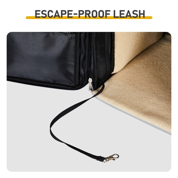 Pet Carrier Backpack, Expandable Cat Dog Carrier With Back Extension, Breathable Mesh Travel Backpack For Small Dogs Cats, Soft-Sided Pet Backpack Holds Up To 26 Lbs - Image 4