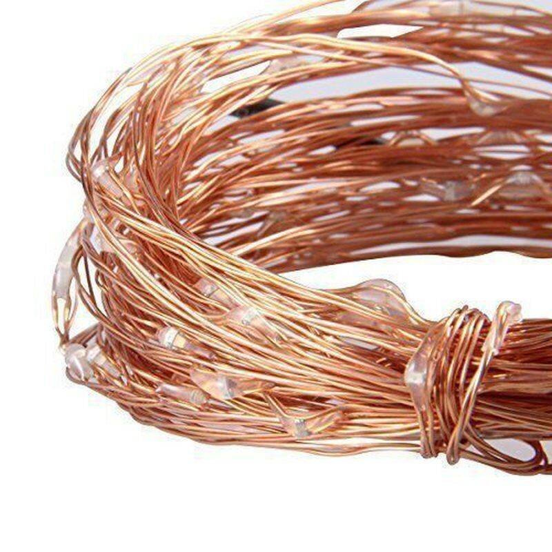 Set Of 2 Solar Fairy String Lights 20M 200 LED Copper Wire Outdoor Garden Decor - Image 2