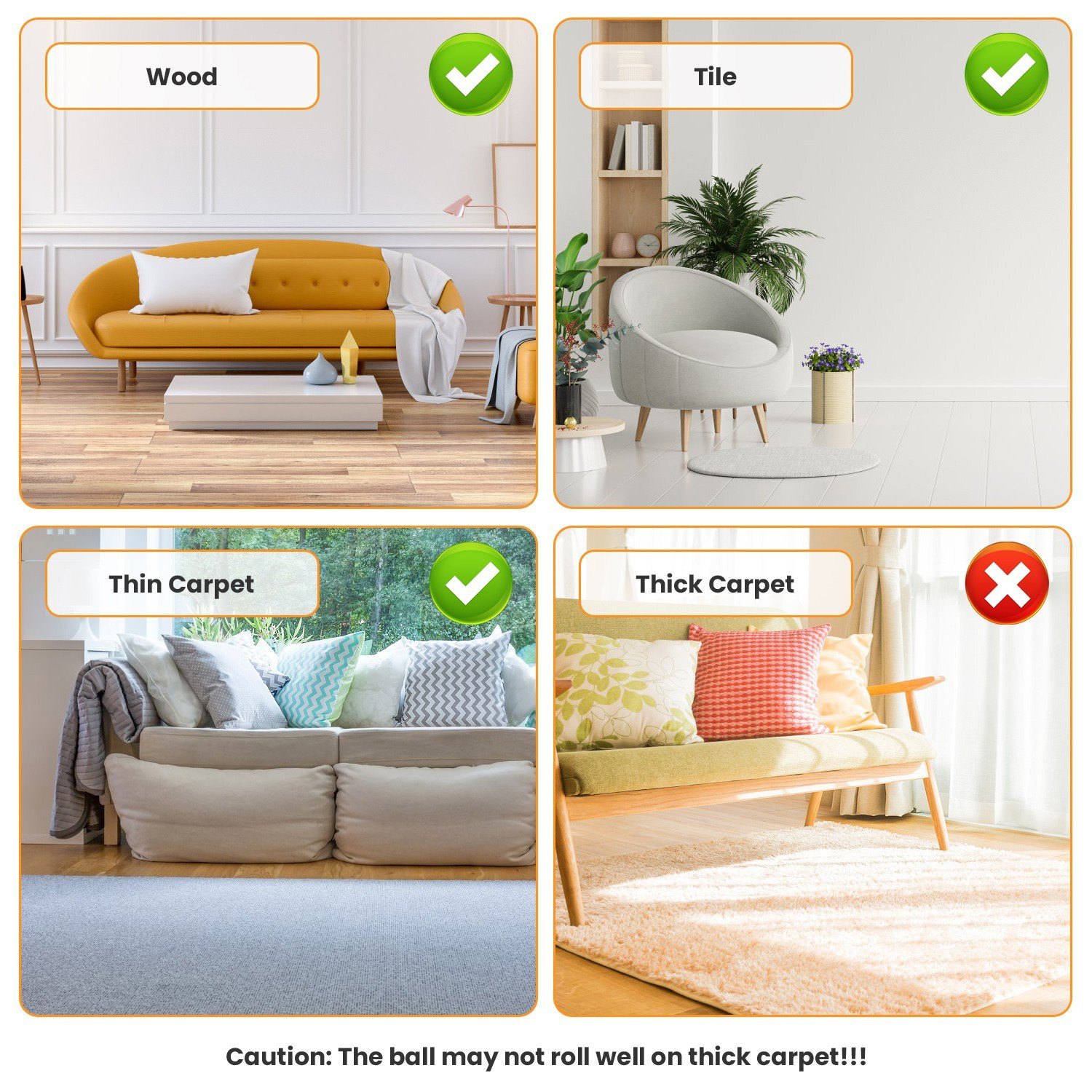 1Pc Cat Toys Ball Fast Rolling In Pouch Rechargeable Motion Activated Interactive Cat Toys For Indoor Cats Hide And Seek Mouse Catching Game - Image 5