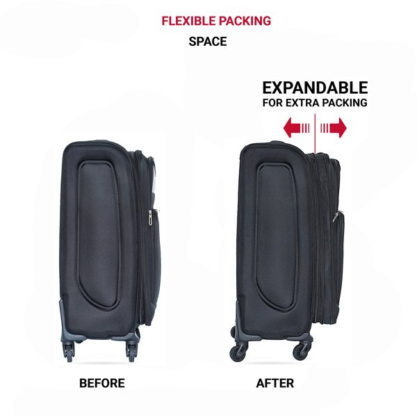 Soft Edge Oxford Luggage Set - Image 4