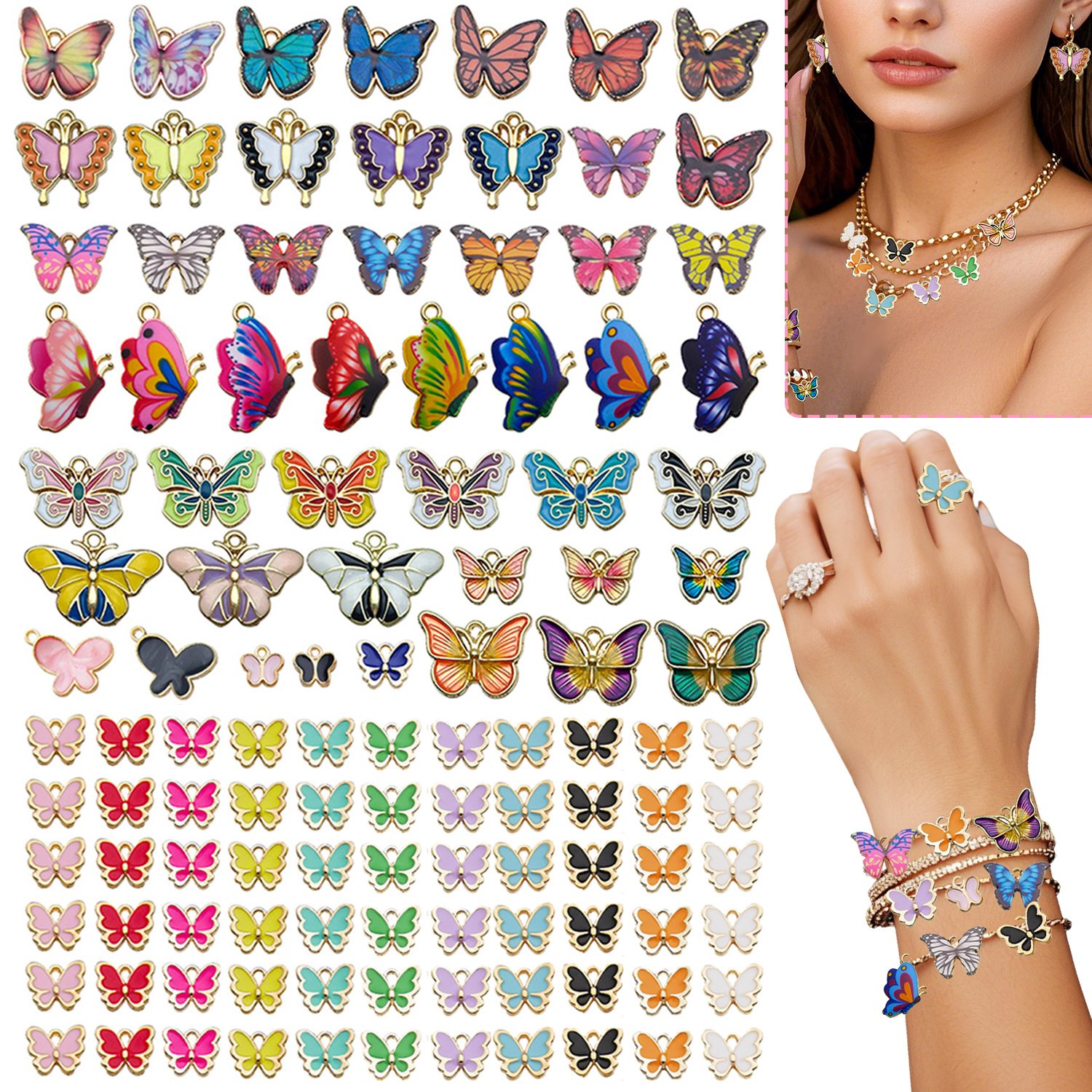 Butterfly Charms for Jewelry - Image 9