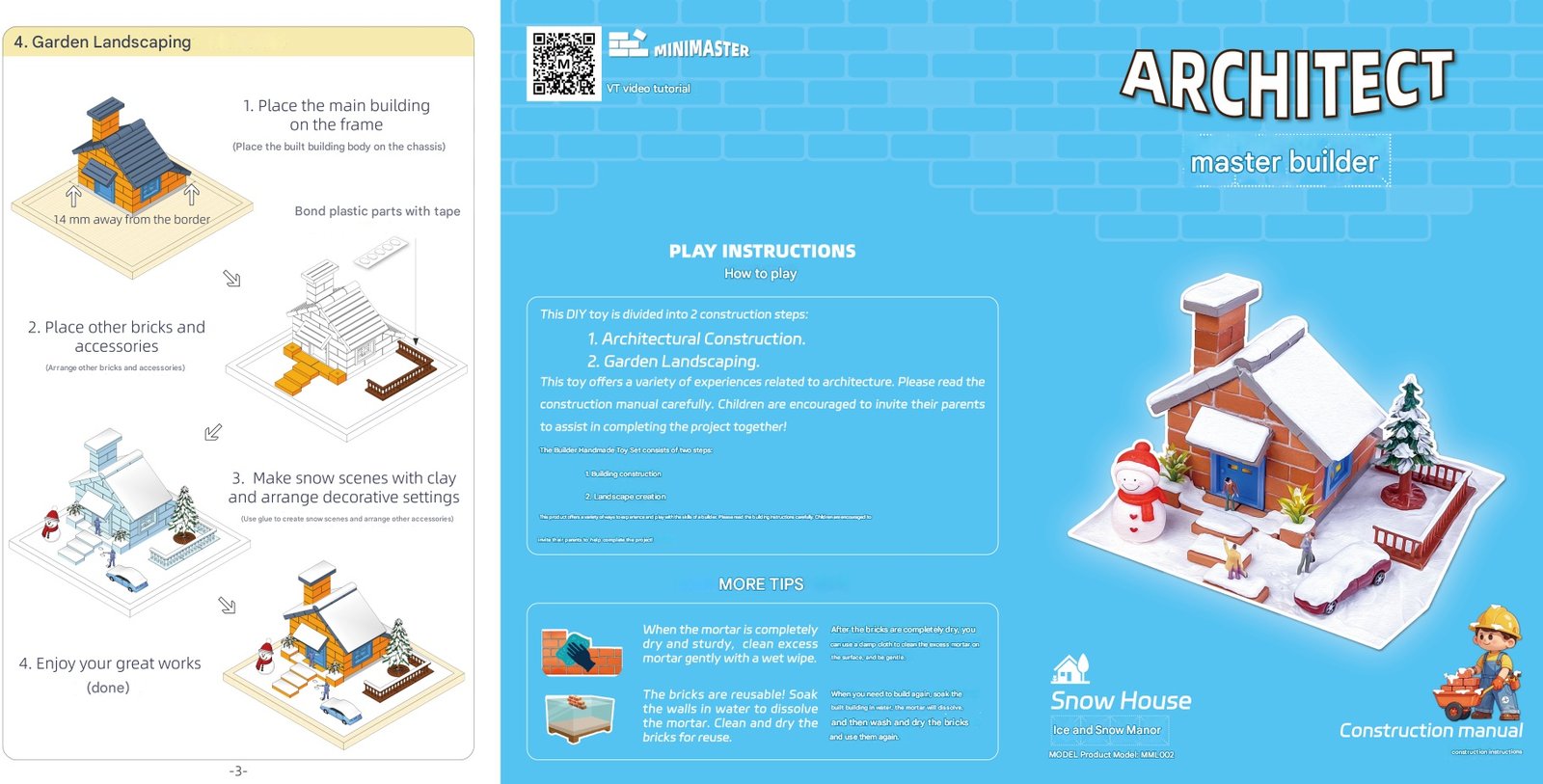 DIY Snow House Brick Kit - Image 8