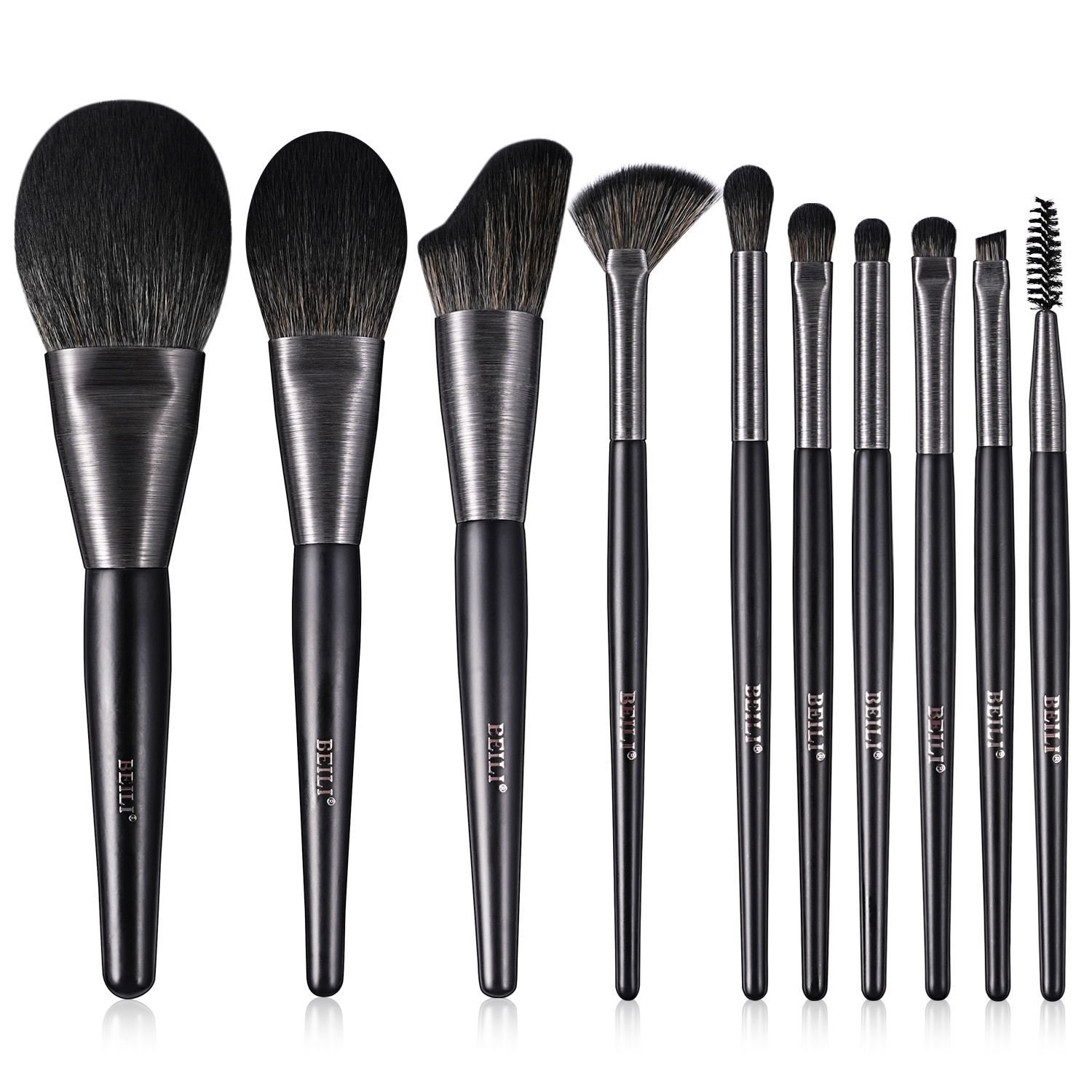 Premium Natural Makeup Brushes - Image 2