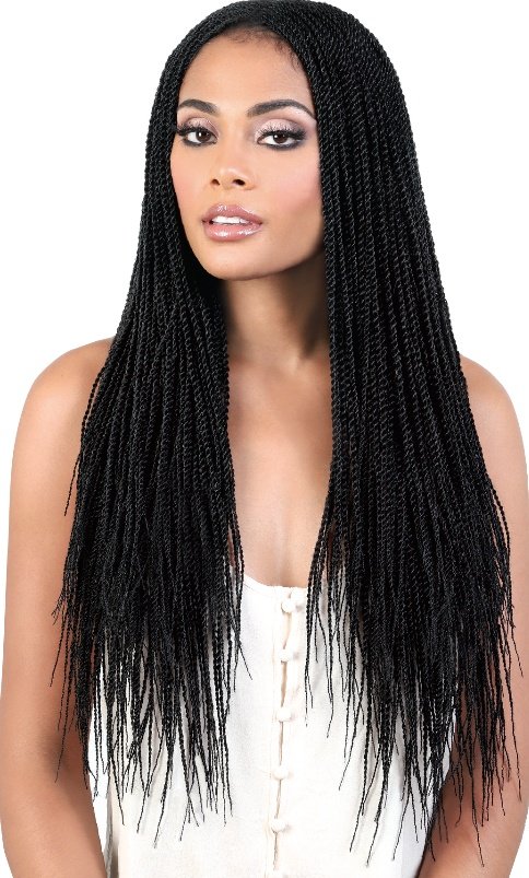Elegant Braid Lace Wig - Image 2
