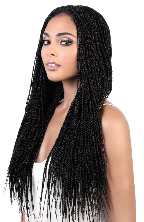 Elegant Braid Lace Wig