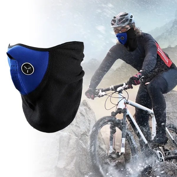 Half Face Mask Breathable Windproof Dustproof Neck Warmer For Bike Motorcycle Racing - Image 4