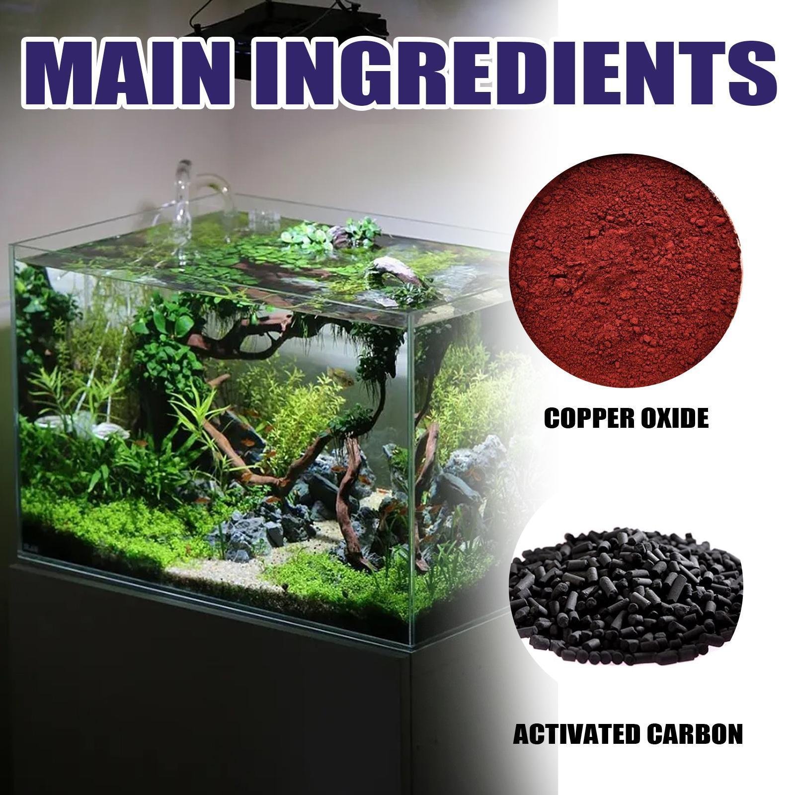 Igbondigal Lichen Fish Tank Cleaning Supplies Algaecide To Remove Moss And Green Water Algae - Image 10