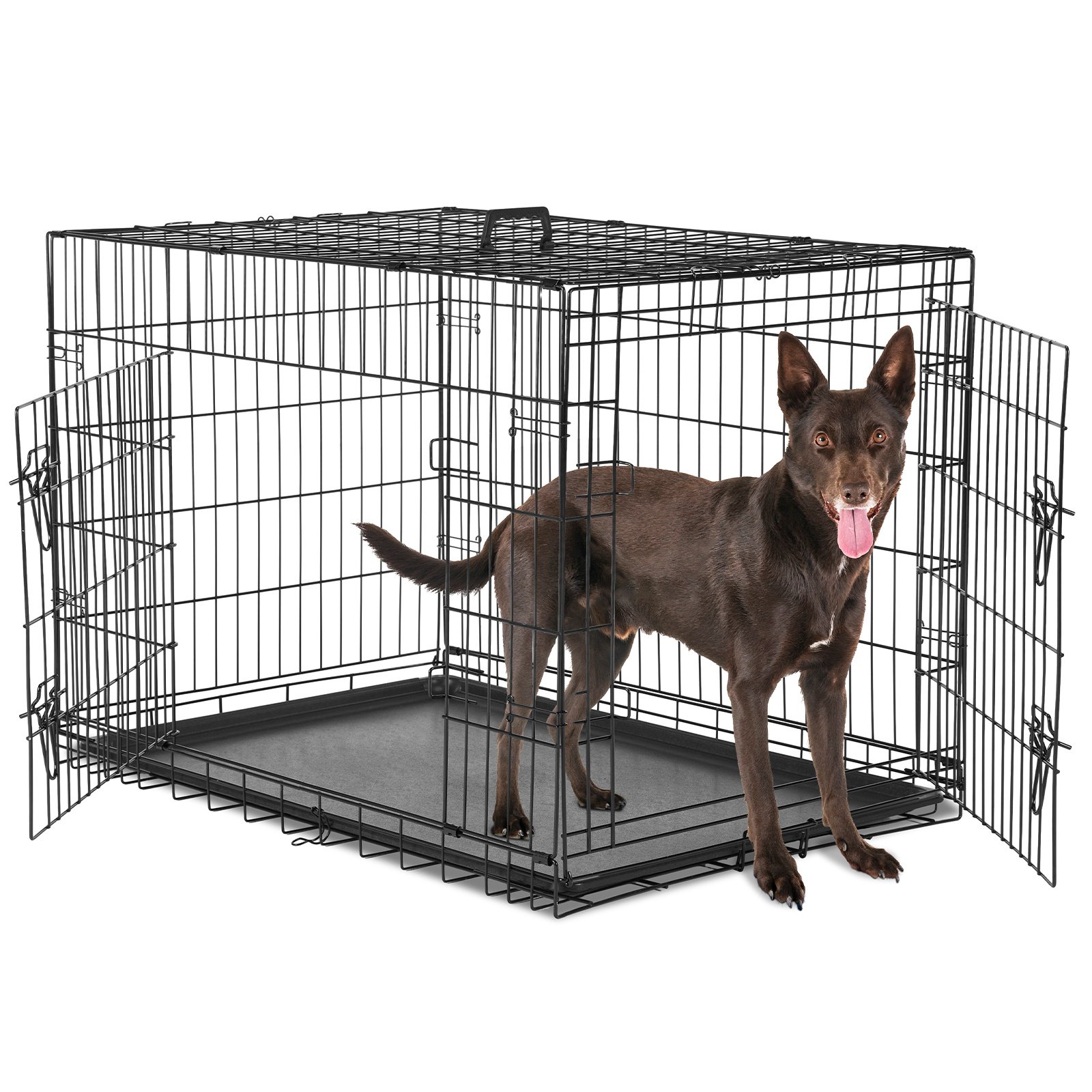 A Dog Cage With Two Doors - Image 3