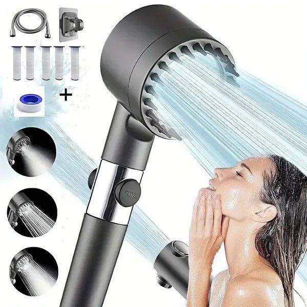 5-layer Filter High-pressure Flow Multi-mode Shower Head - Image 3