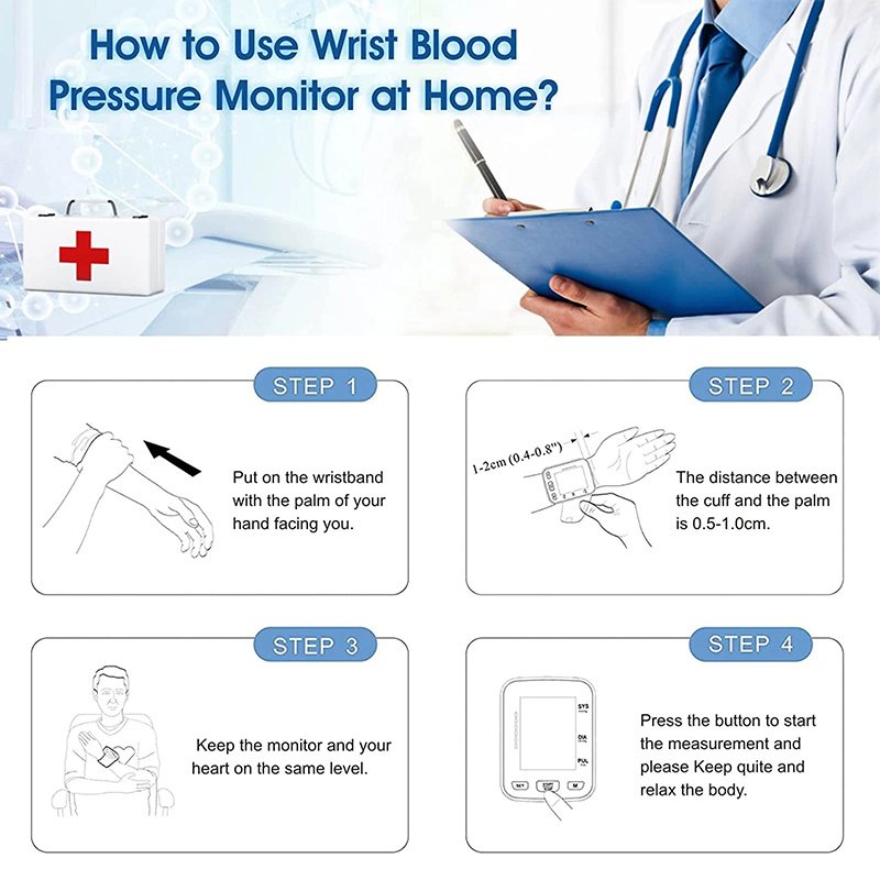 Automatic Wrist Blood Pressure Monitor - Image 5