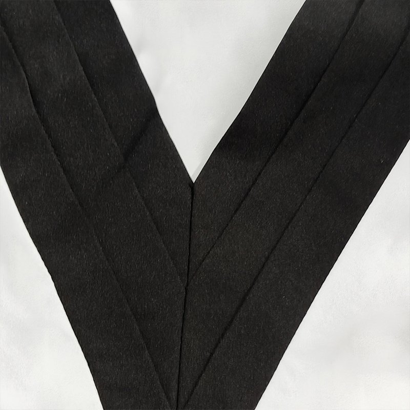 Women's V-Neck Contrast Trim Long Sleeve Blouse With Button Cuff Detail - Casual Comfort Top For Spring&Fall - Image 3