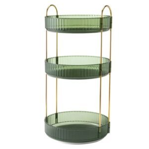 3 Layer Rotating Makeup Organizer