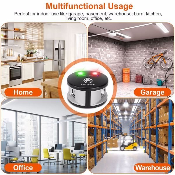 360 Degree Ultrasonic Pest Repellent, Electronic Plug-in Pest Control, Pursuer, Blocker - Image 7