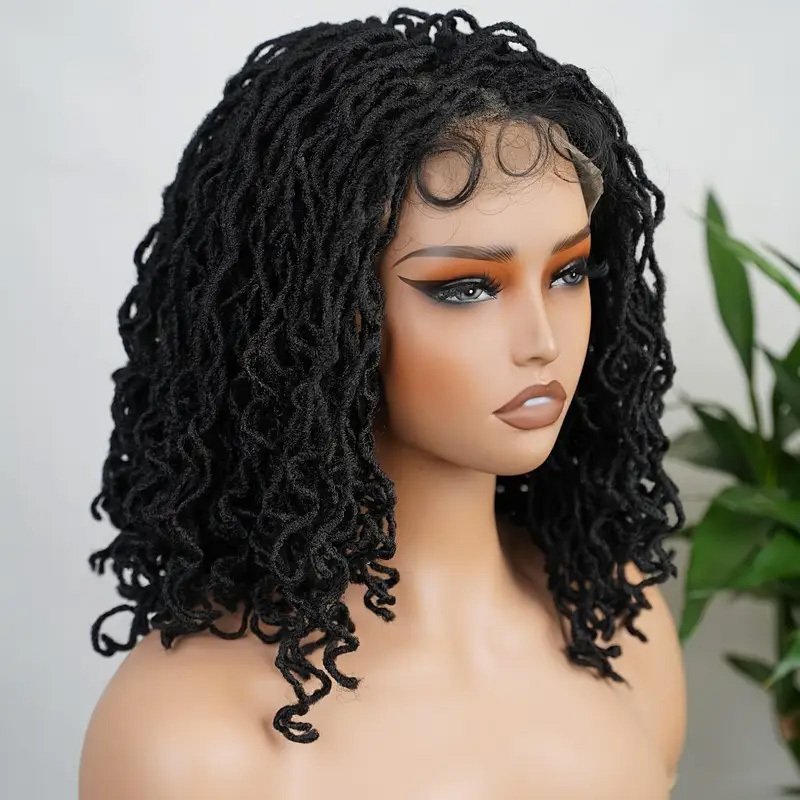 Synthetic Lace Front Braided Wig - Image 2