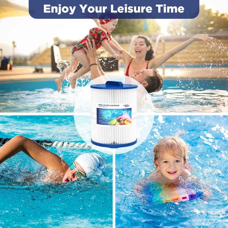 4 Pack PAS50SV-F2M Hot Tub Spa Filter Cartridge, Compatible With Unicel 6CH-502, Filbur FC-0311, Master Deluxe M60506, Magnum AR50, Baleen AK-90161, Excel Filters XLS-604 Artesian Spas Filter - Image 6