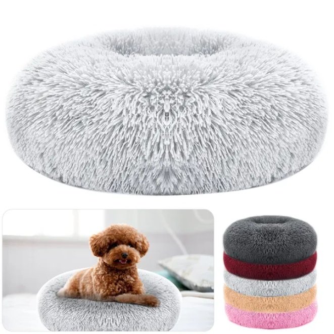 Soft And Warm Wool Dog Cat Bed - Image 3