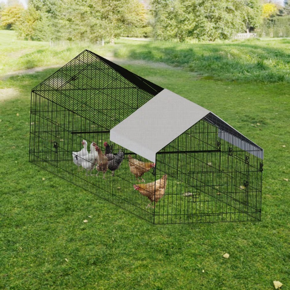 Poultry Farming Outdoor Metal Chicken Coop - Image 2