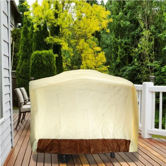 210D Waterproof Outdoor Barbecue Grill Cover