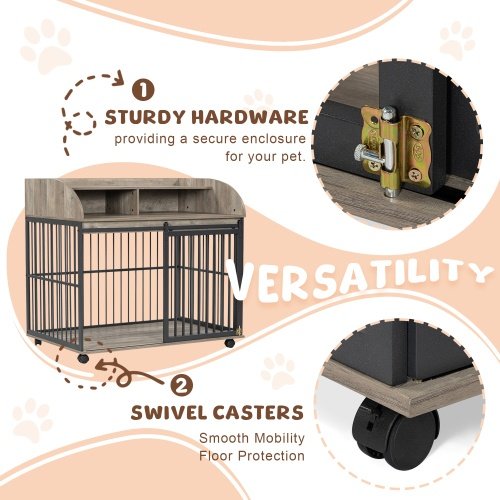 The Wooden Kennel Kennel Is Suitable For Large Medium-sized Dogs - Image 2