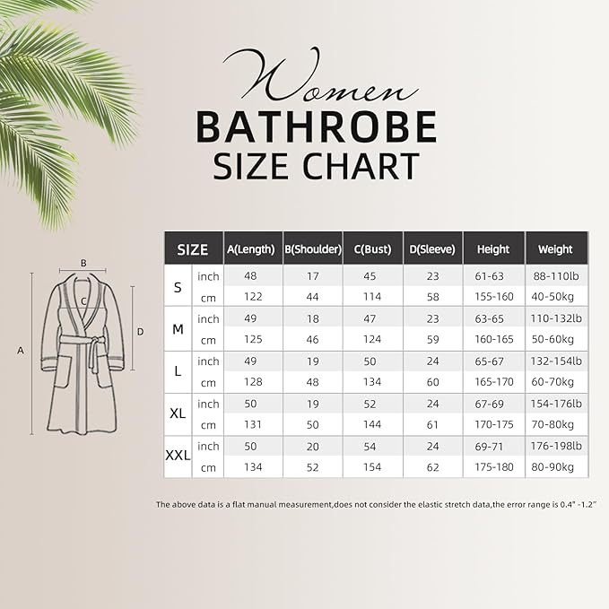 RONGTAI Mens Plush Long Robe Soft And Warm Full Length Bathrobe - Image 7