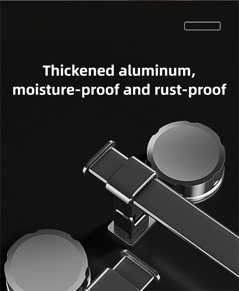 1 Suction Cup Telescopic Towel Rod - Image 4