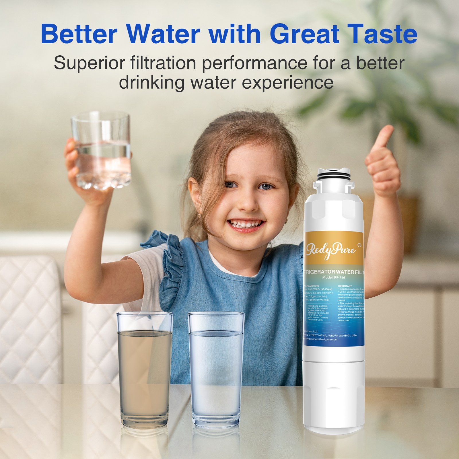 4 Pack Refrigerator Water Filter Replacement For Water Filter HAF-CINEXP, DA29-00020B, HAF-CIN, DA29-00020B-1, RF28HMEDBSR, RF263BEAESR, RS25J500DSR, RF263TEAESG, HDX FMS-2, DA97-08006A-1 - Image 7