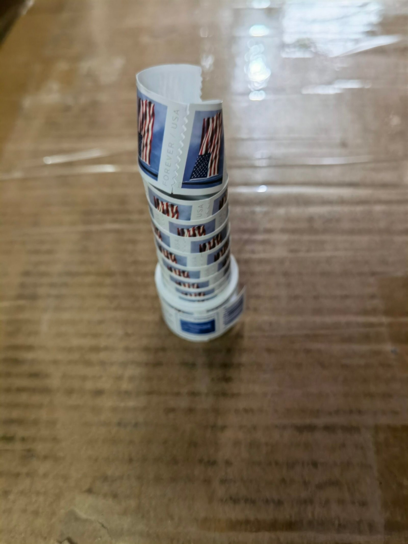 First-Class Rate 2019 U.S. FLAG STAMPS 1 ROLLS FREE SHIPPING - Image 4