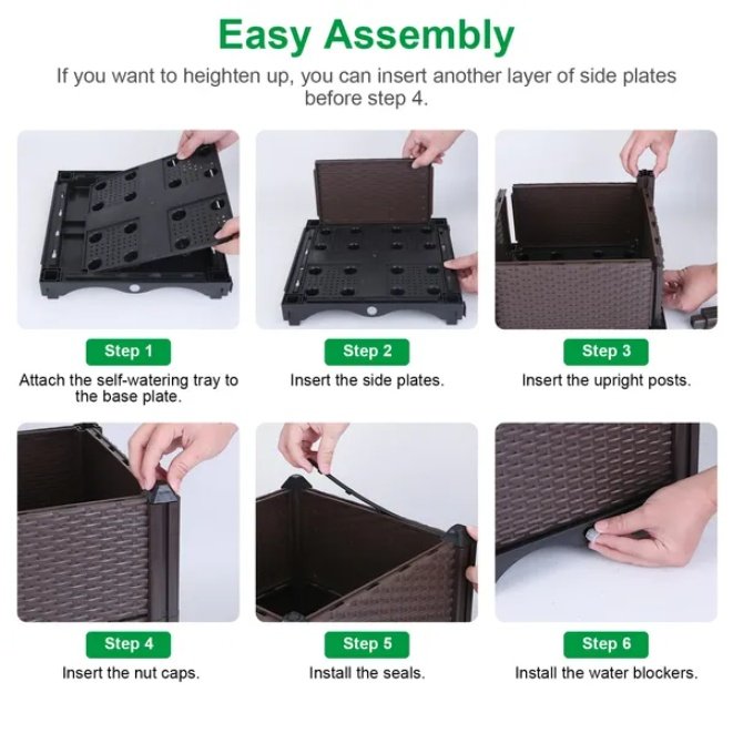 Elevated Garden With Automatic Watering System - Image 2