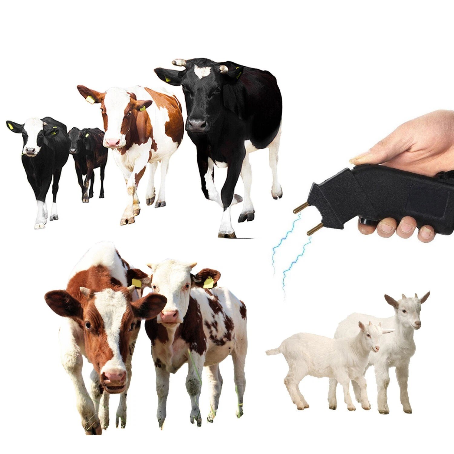 Handheld Electric Cattle Repeller High Power Safe Animal Cow Pig Repeller - Image 3