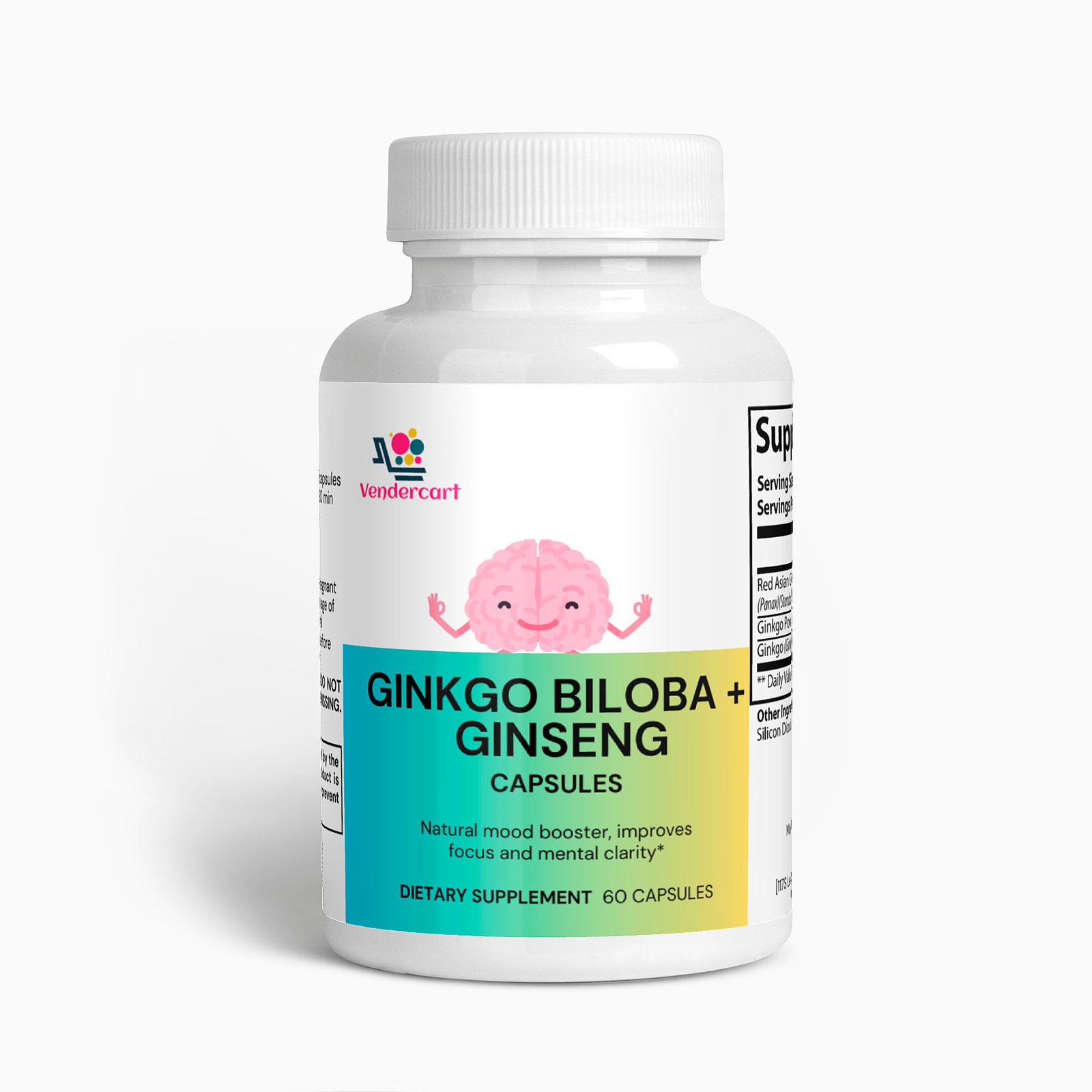 Ginkgo Biloba & Ginseng Supplement - Image 2