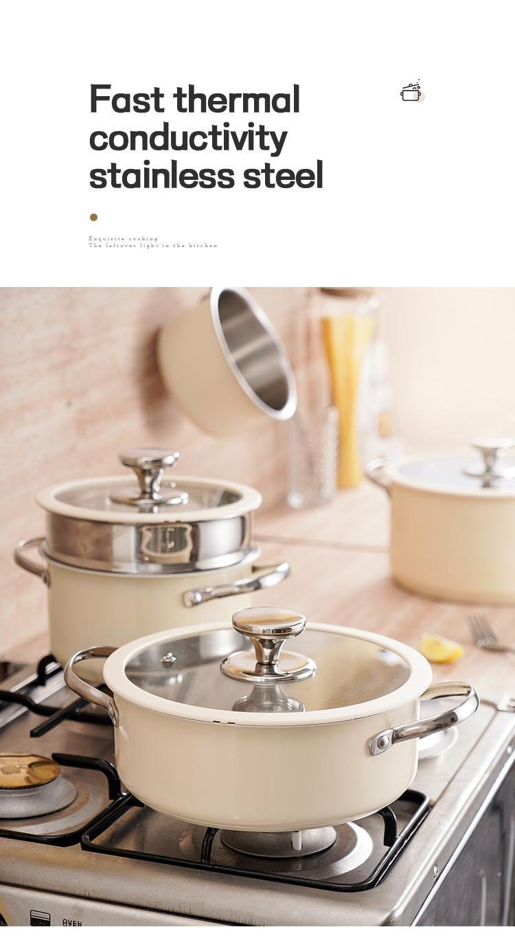 Stainless Steel Pot 4-piece Set - Image 9