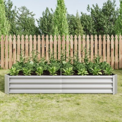 Raised Garden Bed Outdoor, 6x3x1ft , Metal Raised Rectangle Planter Beds For Plants, Vegetables, And Flowers