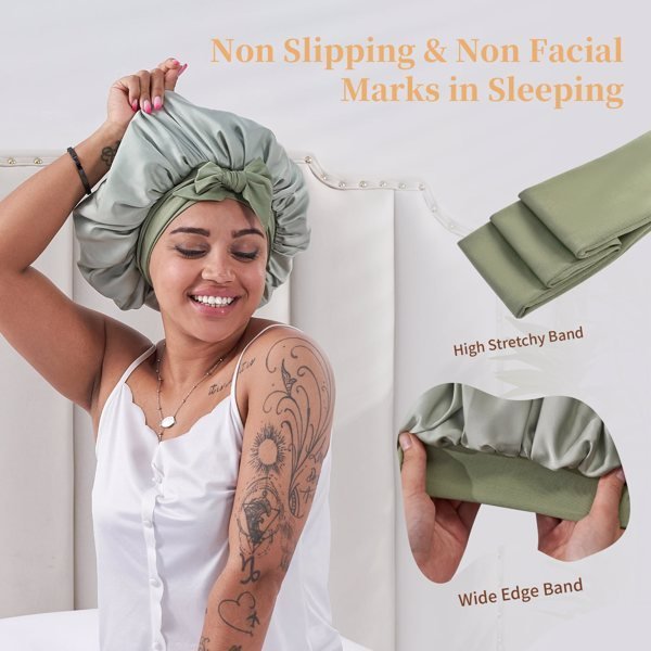 Women's Sleep Silk Soft Hat, Banned From Sale On Platform Amazon - Image 2